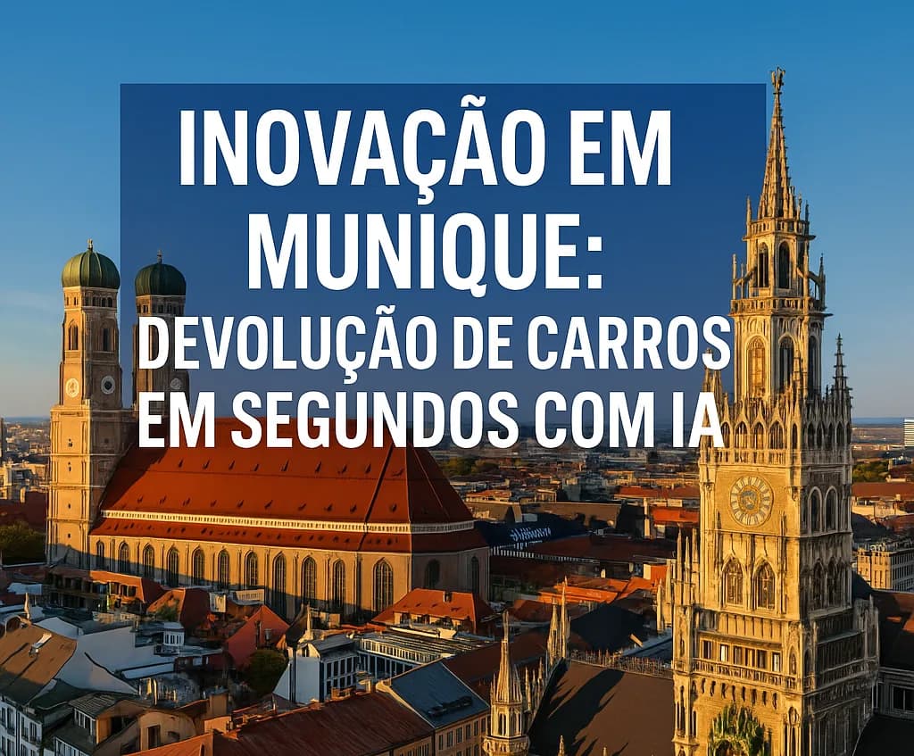 Scanner de IA agiliza devolução de carros no Aeroporto de Munique (MUC)